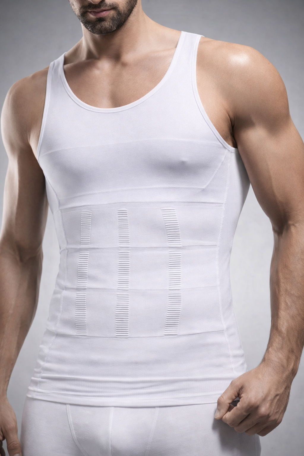 Novrica Men's Elite Şekillendirici ve Toparlayıcı Korse Atlet