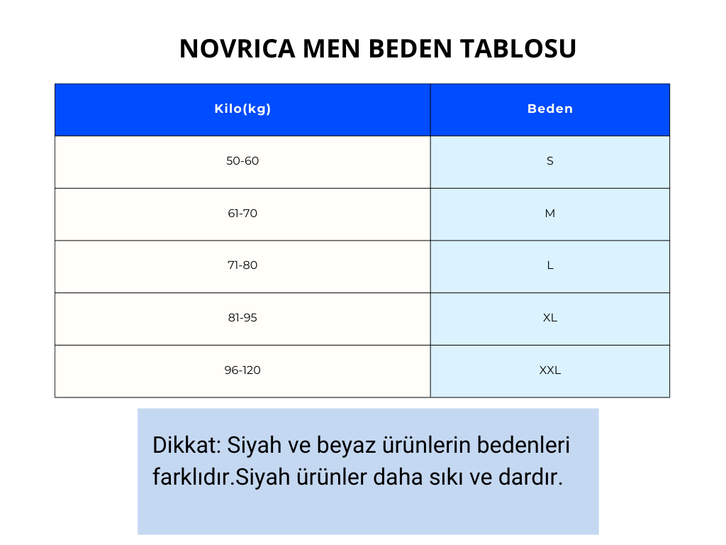 Novrica Men's Elite Şekillendirici ve Toparlayıcı Korse Atlet